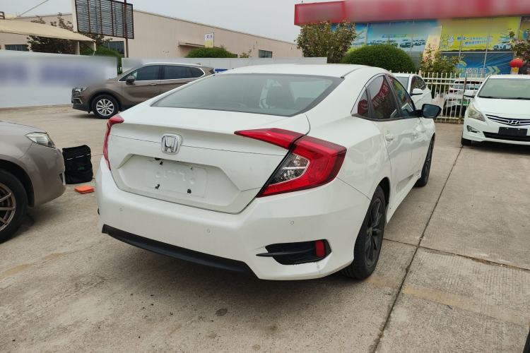 Used Honda Civic 2019 220TURBO CVT Dynamic Edition China VI Rear Right 45 Deg