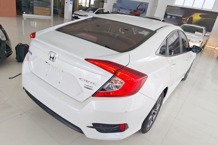 Used Honda Civic 2019 180TURBO CVT Shangdong Edition China VI Rear Right 45 Deg