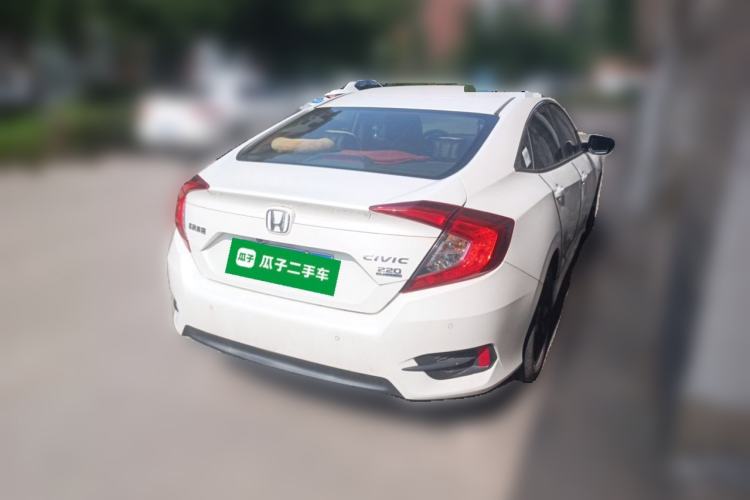 Used Honda Civic 2019 220TURBO CVT Dynamic Edition China VI Rear Right 45 Deg