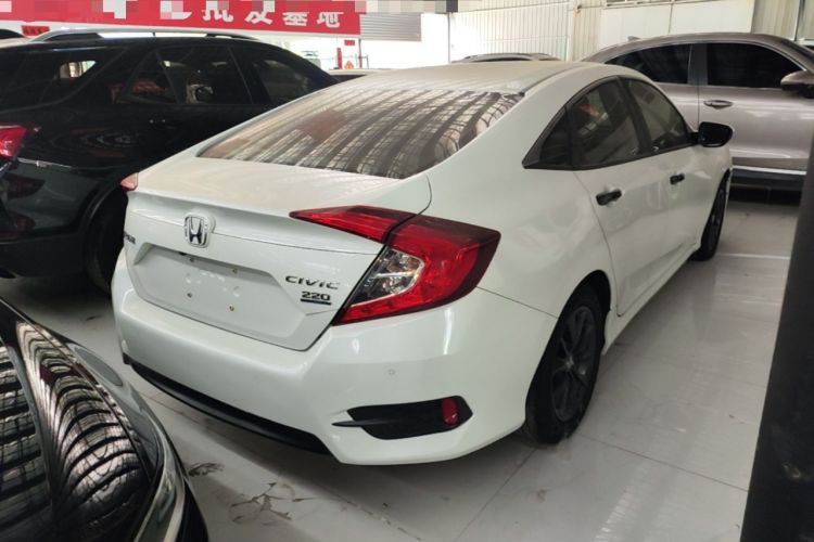 Used Honda Civic 2019 220TURBO CVT Dynamic Edition China VI Rear Right 45 Deg