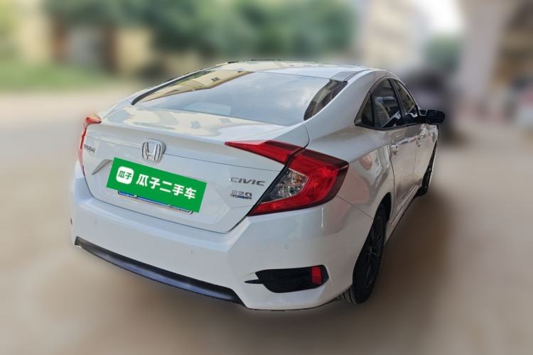 Used Honda Civic 2019 220TURBO CVT Dynamic Edition China VI Rear Right 45 Deg