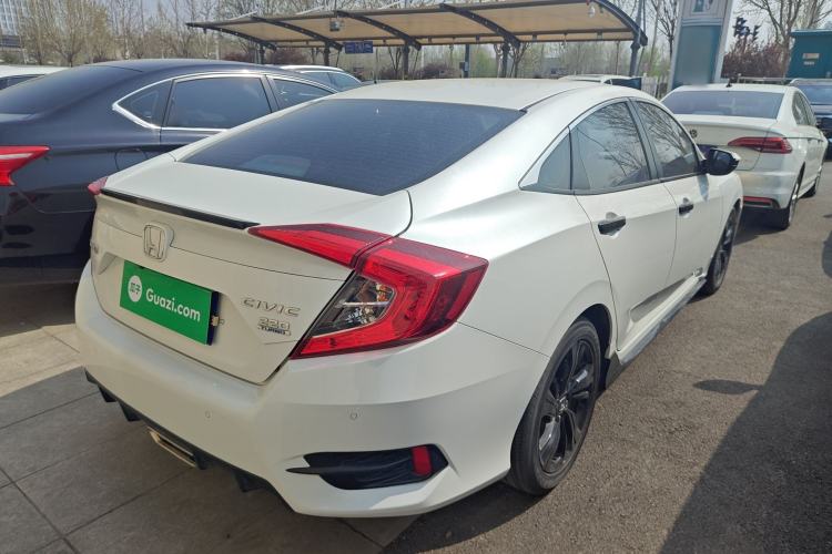 Used Honda Civic 2019 220TURBO CVT Dynamic Edition China VI Emission Standard Rear Right 45 Deg