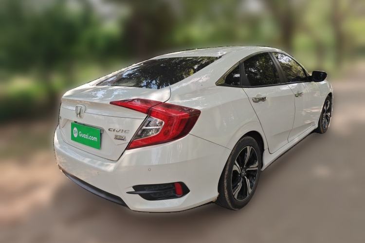 Used Honda Civic 2019 220TURBO CVT Power Edition China VI Emission Standard Rear Right 45 Deg