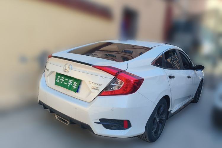 Used Honda Civic 2019 220TURBO CVT Dynamic Edition China VI Emission Standard Rear Right 45 Deg