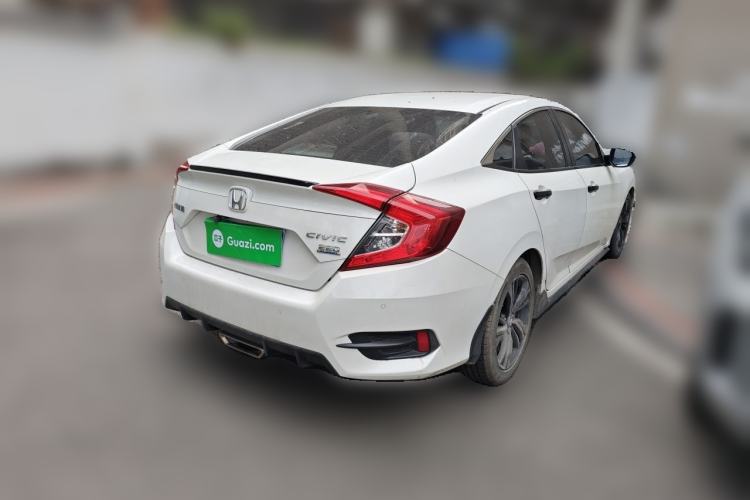 Used Honda Civic 2019 220TURBO CVT Dynamic Edition China V Emission Standard Rear Right 45 Deg