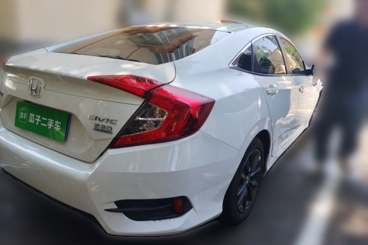 Used Honda Civic 2019 220TURBO Manual Jinkong Edition China VI Rear Right 45 Deg