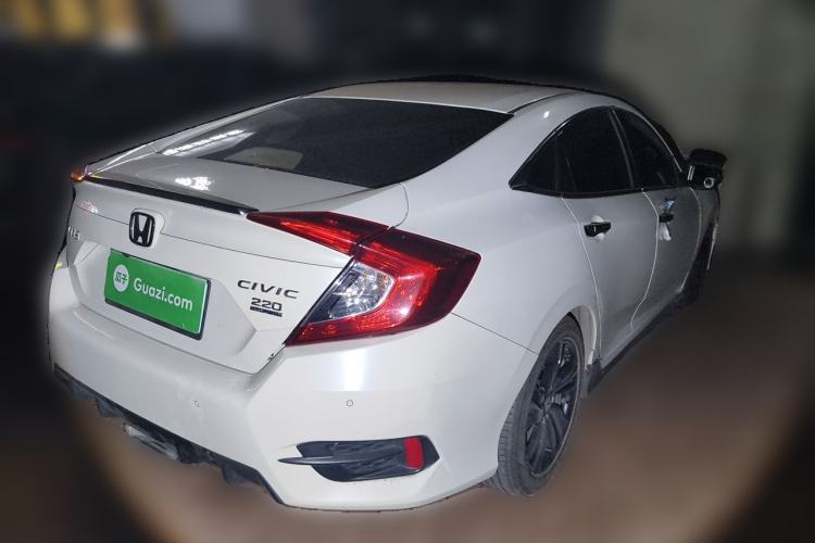 Used Honda Civic 2019 220TURBO CVT Dynamic Edition China VI Emission Standard Rear Right 45 Deg
