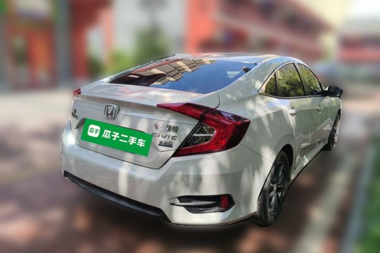 Used Honda Civic 2019 220TURBO CVT Dynamic Edition China VI Rear Right 45 Deg