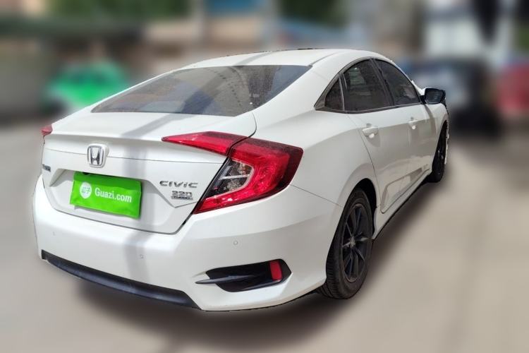 Used Honda Civic 2019 220TURBO CVT Dynamic Edition China VI Rear Right 45 Deg