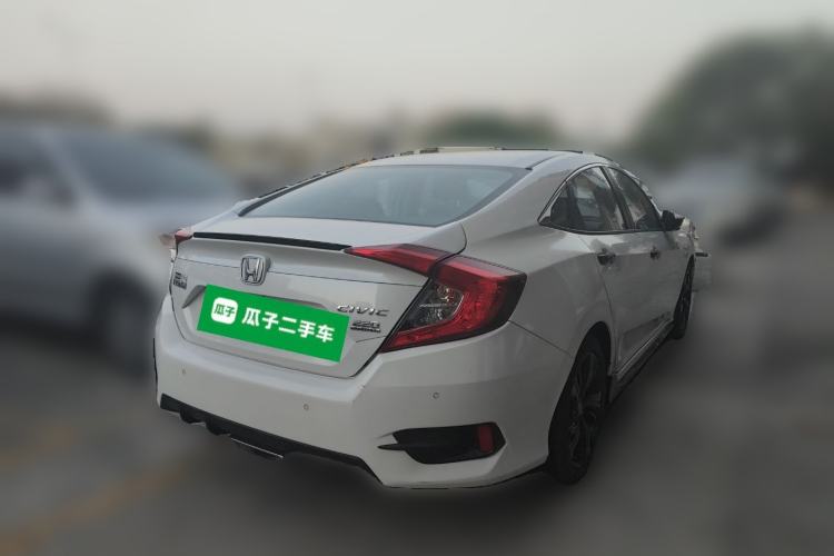 Used Honda Civic 2019 220TURBO CVT Dynamic Edition China VI Emission Standard Rear Right 45 Deg