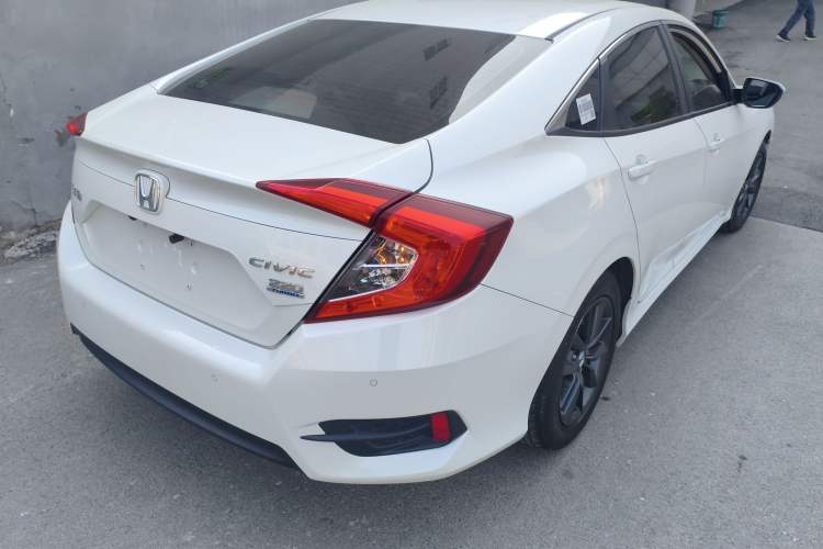 Used Honda Civic 2019 220TURBO CVT Dynamic Edition China VI Rear Right 45 Deg