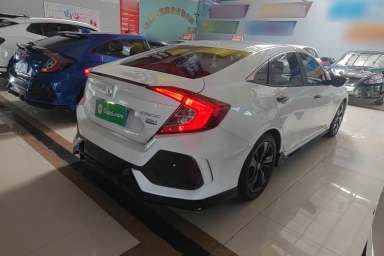 Used Honda Civic 2019 220TURBO CVT Dynamic Edition China VI Emission Standard Rear Right 45 Deg