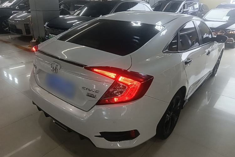 Used Honda Civic 2019 220TURBO CVT Dynamic Edition China VI Emission Standard Rear Right 45 Deg
