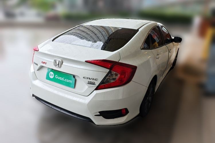 Used Honda Civic 2019 180TURBO CVT Shangdong Edition China VI Rear Right 45 Deg
