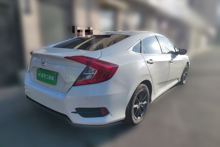 Used Honda Civic 2019 220TURBO CVT Dynamic Edition China VI Rear Right 45 Deg