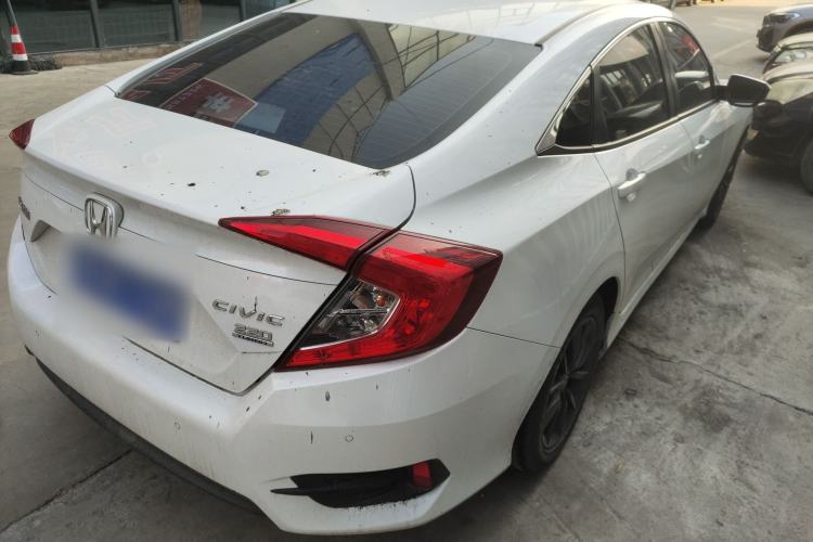 Used Honda Civic 2019 220TURBO CVT Dynamic Edition China VI Rear Right 45 Deg