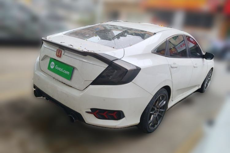 Used Honda Civic 2019 220TURBO CVT Dynamic Edition China VI Rear Right 45 Deg