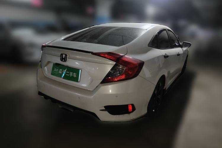 Used Honda Civic 2019 220TURBO CVT Dynamic Edition China VI Emission Standard Rear Right 45 Deg