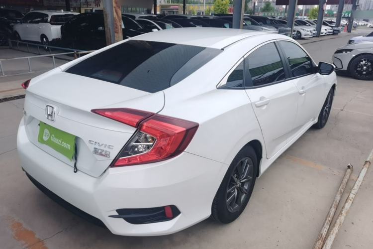 Used Honda Civic 2019 220TURBO CVT Dynamic Edition China VI Rear Right 45 Deg