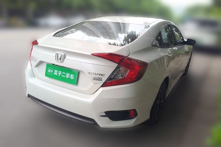 Used Honda Civic 2019 220TURBO CVT Dynamic Edition China V Rear Right 45 Deg