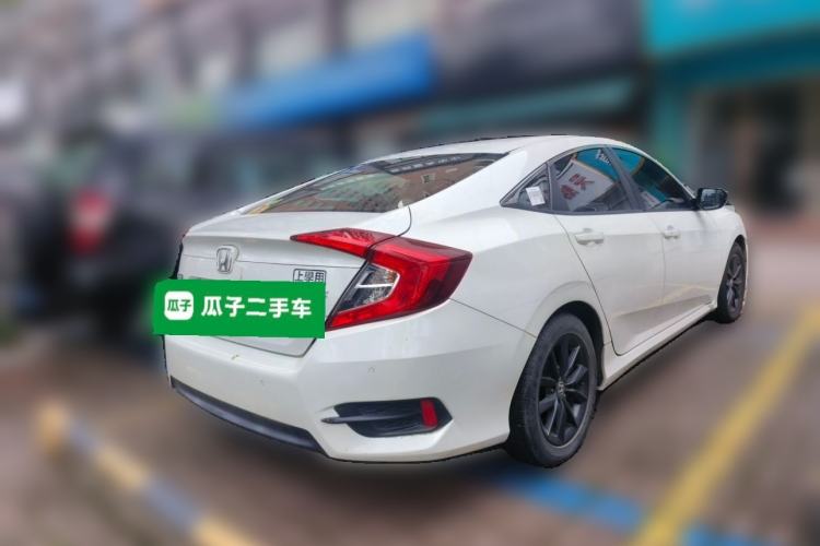 Used Honda Civic 2019 220TURBO CVT Dynamic Edition China VI Rear Right 45 Deg