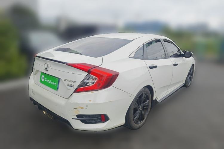 Used Honda Civic 2019 220TURBO CVT Dynamic Edition China VI Emission Standard Rear Right 45 Deg