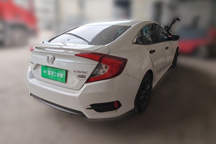 Used Honda Civic 2019 220TURBO CVT Dynamic Edition China V Rear Right 45 Deg