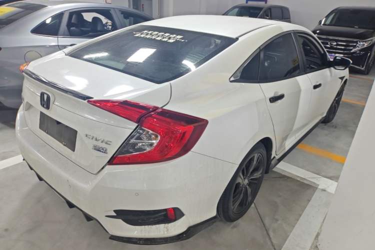 Used Honda Civic 2019 220TURBO CVT Dynamic Edition China VI Emission Standard Rear Right 45 Deg