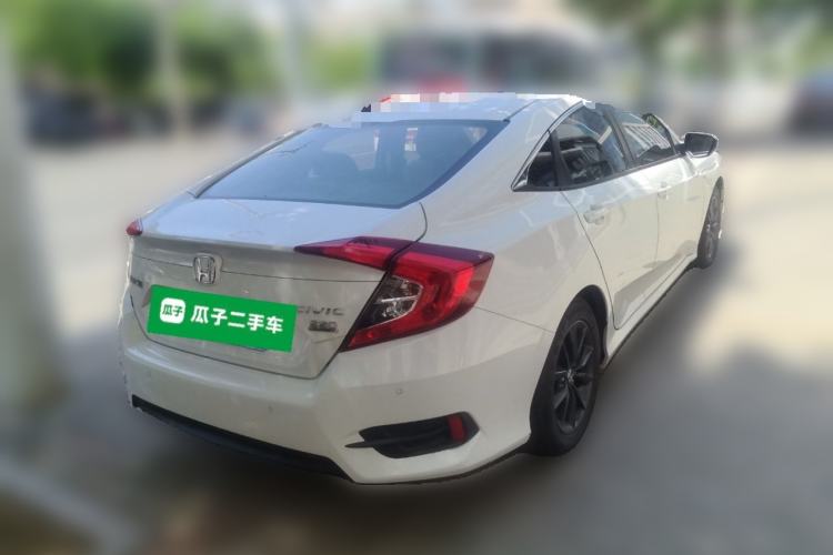 Used Honda Civic 2019 220TURBO CVT Dynamic Edition China VI Rear Right 45 Deg