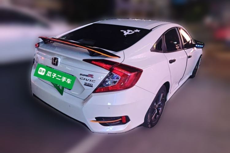 Used Honda Civic 2019 220TURBO CVT Dynamic Edition China VI Rear Right 45 Deg