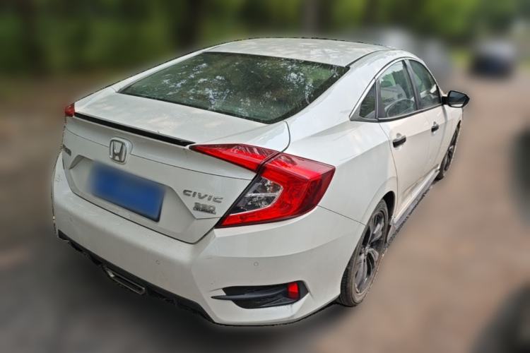 Used Honda Civic 2019 220TURBO CVT Dynamic Edition China VI Emission Standard Rear Right 45 Deg