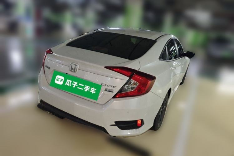 Used Honda Civic 2019 220TURBO CVT Dynamic Edition China V Rear Right 45 Deg