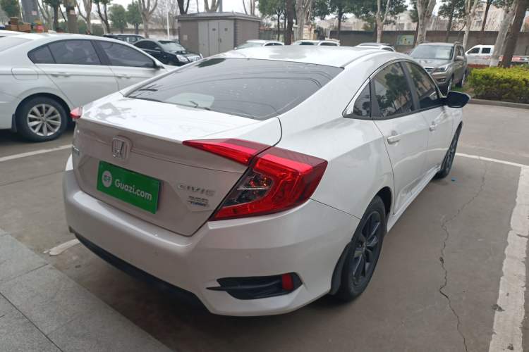 Used Honda Civic 2019 220TURBO CVT Dynamic Edition China V Rear Right 45 Deg
