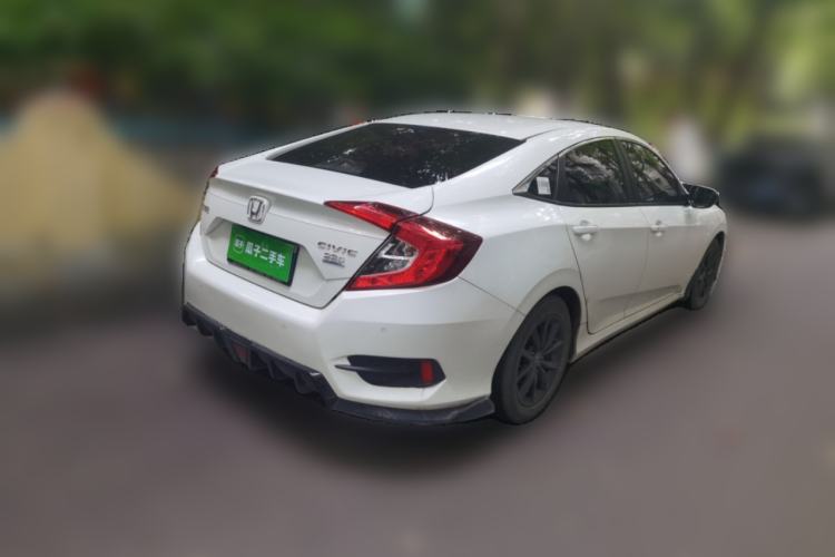Used Honda Civic 2019 220TURBO CVT Dynamic Edition China VI Rear Right 45 Deg