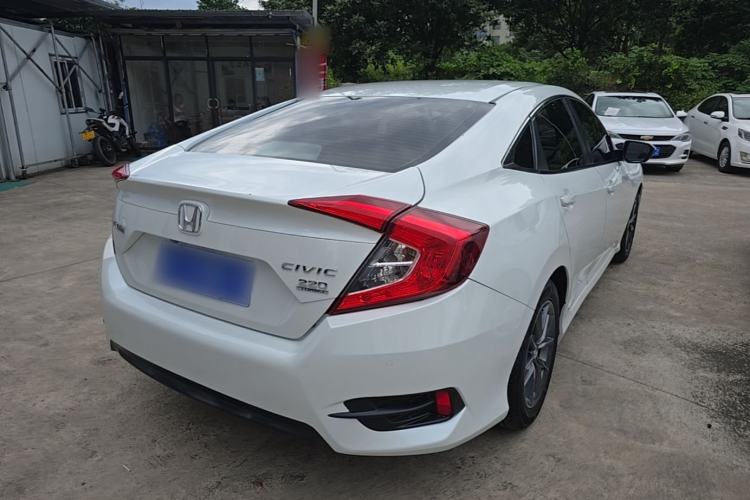 Used Honda Civic 2019 220TURBO CVT Dynamic Edition China V Rear Right 45 Deg
