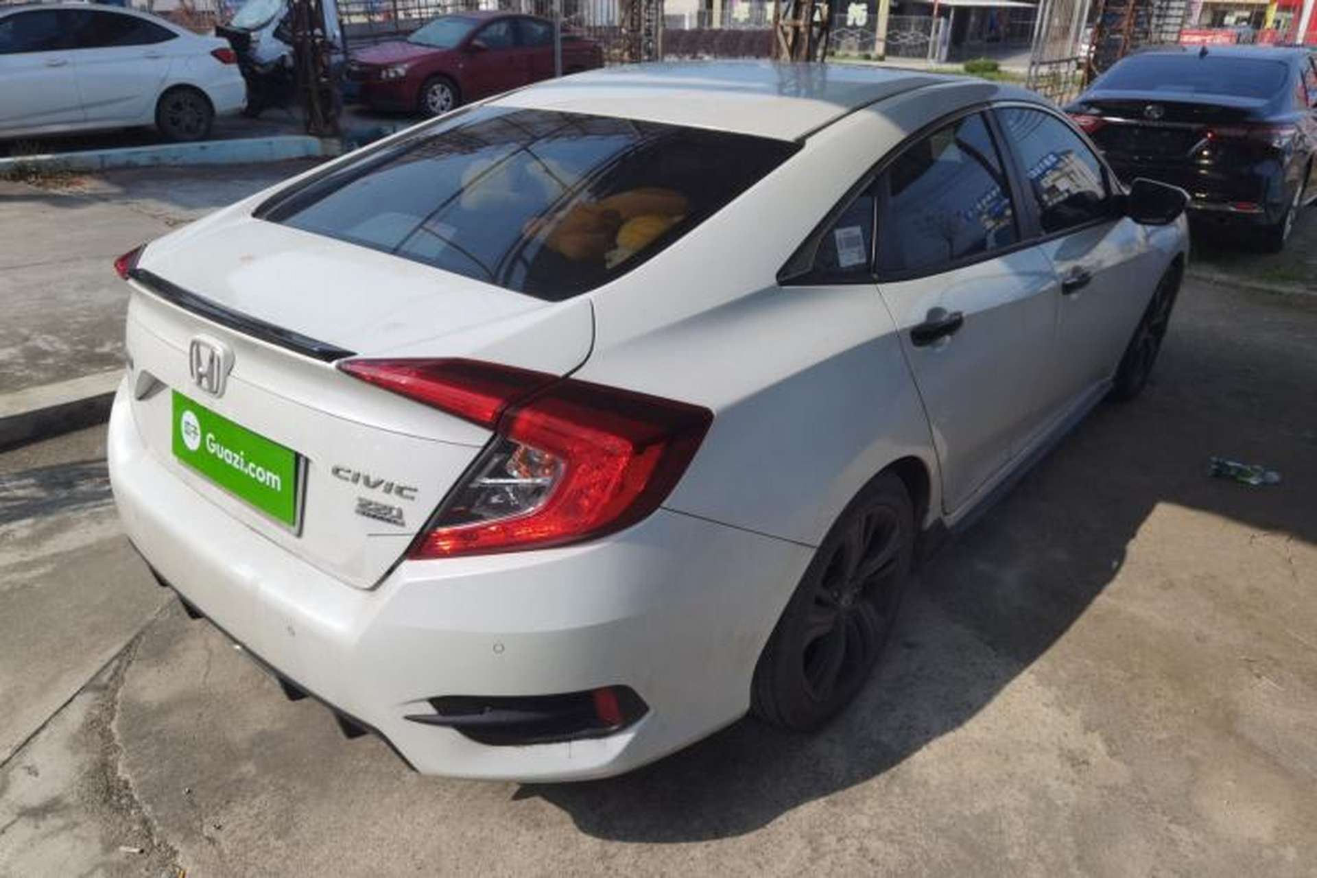 Used Honda Civic 2019 220TURBO CVT Dynamic Edition China VI Emission Standard Rear Right 45 Deg