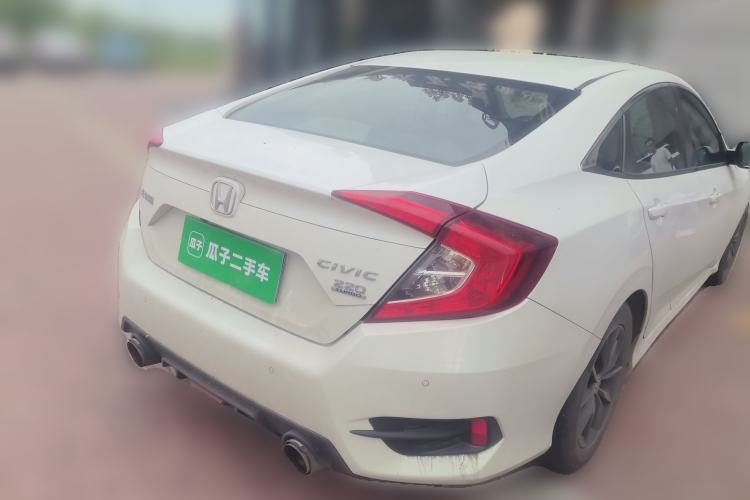 Used Honda Civic 2019 220TURBO CVT Dynamic Edition China V Rear Right 45 Deg