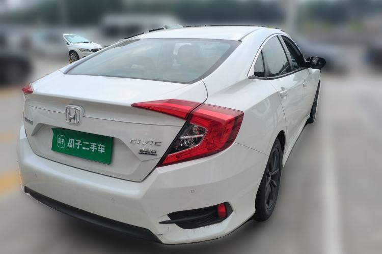 Used Honda Civic 2019 220TURBO CVT Dynamic Edition China V Rear Right 45 Deg