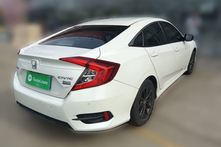 Used Honda Civic 2019 220TURBO CVT Dynamic Edition China VI Rear Right 45 Deg