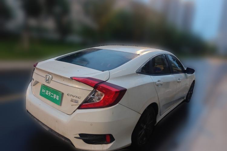 Used Honda Civic 2019 220TURBO CVT Dynamic Edition China VI Rear Right 45 Deg