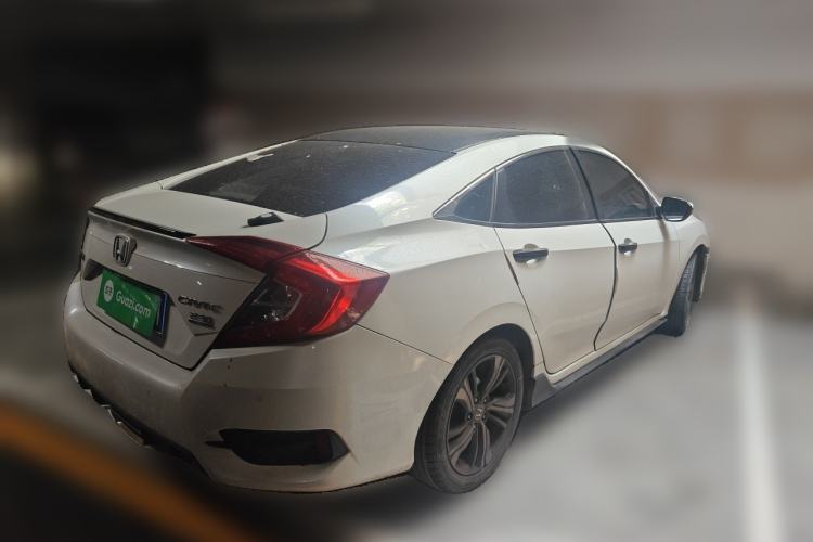 Used Honda Civic 2019 220TURBO CVT Dynamic Edition China VI Emission Standard Rear Right 45 Deg