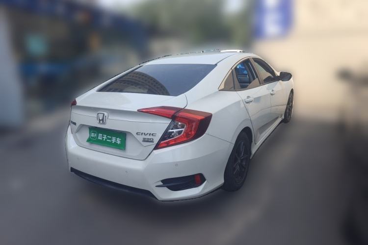 Used Honda Civic 2019 220TURBO CVT Dynamic Edition China VI Rear Right 45 Deg