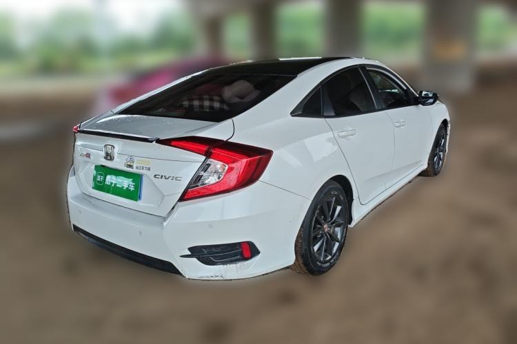 Used Honda Civic 2019 220TURBO CVT Dynamic Edition China VI Rear Right 45 Deg
