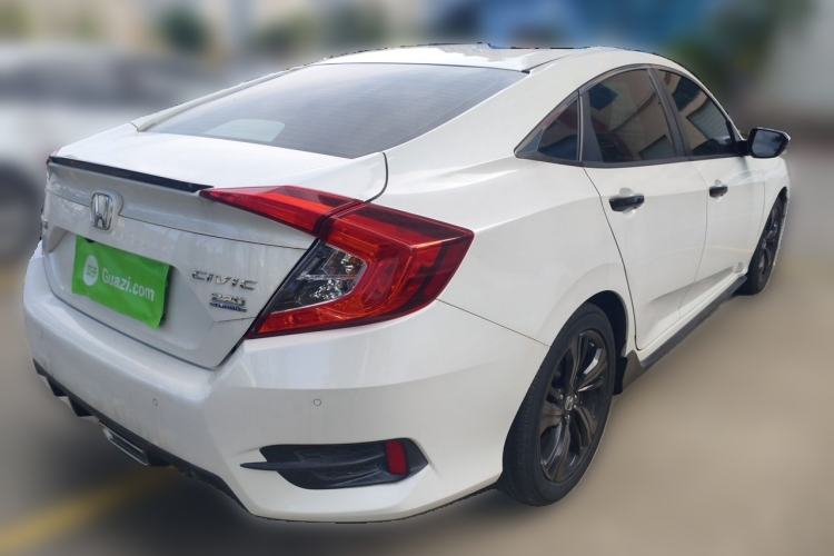 Used Honda Civic 2019 220TURBO CVT Dynamic Edition China VI Emission Standard Rear Right 45 Deg