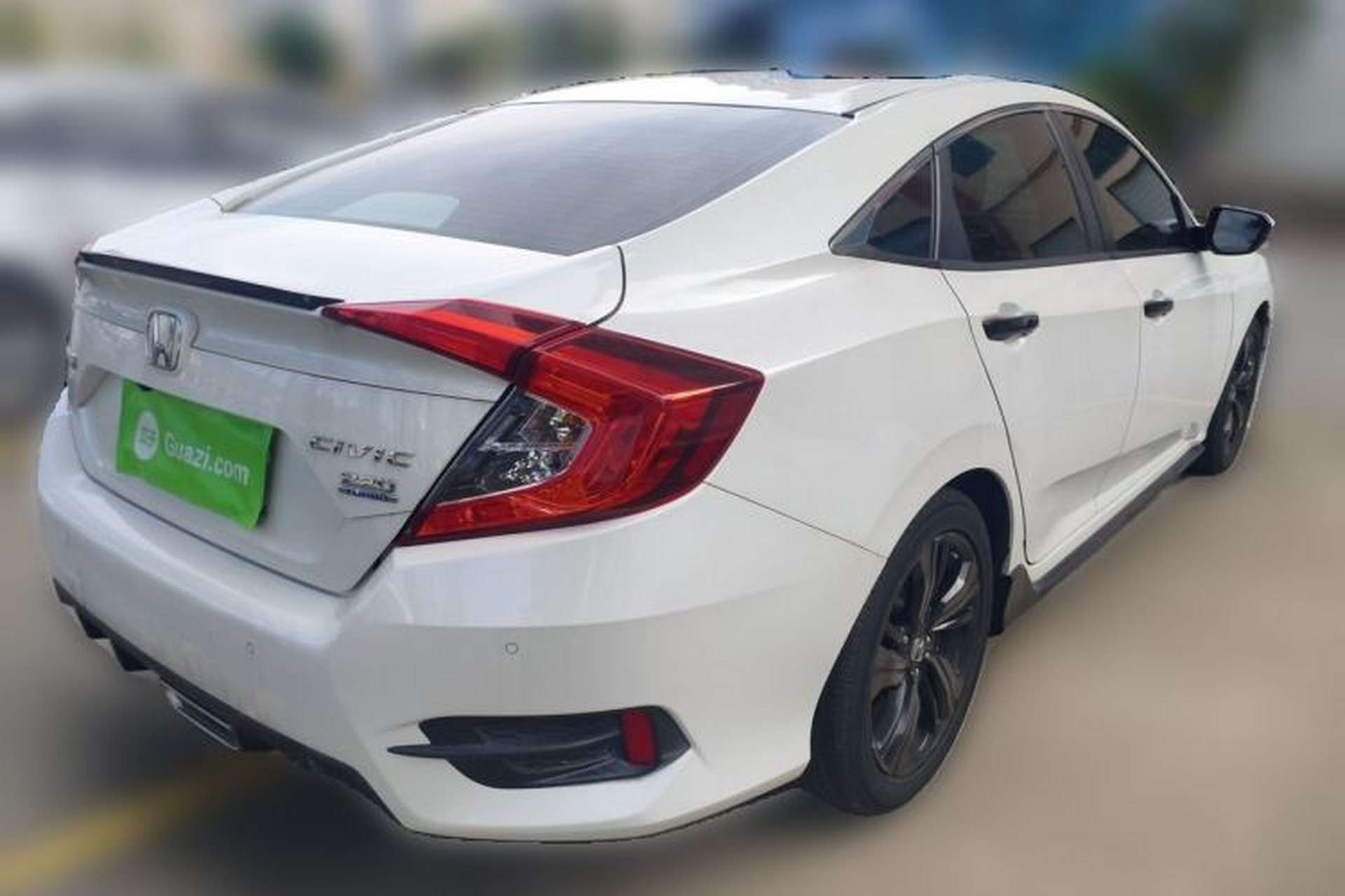Used Honda Civic 2019 220TURBO CVT Dynamic Edition China VI Emission Standard Rear Right 45 Deg