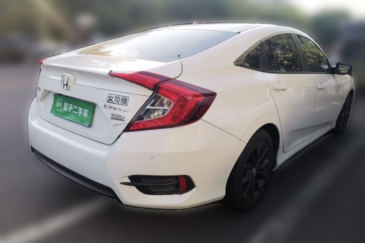 Used Honda Civic 2019 220TURBO CVT Dynamic Edition China VI Rear Right 45 Deg