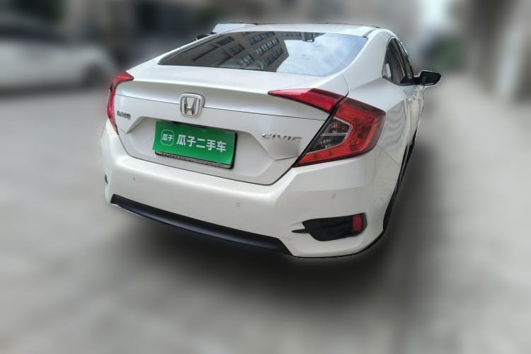 Used Honda Civic 2019 220TURBO CVT Dynamic Edition China VI Rear Right 45 Deg