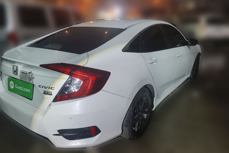 Used Honda Civic 2019 220TURBO CVT Dynamic Edition China VI Rear Right 45 Deg