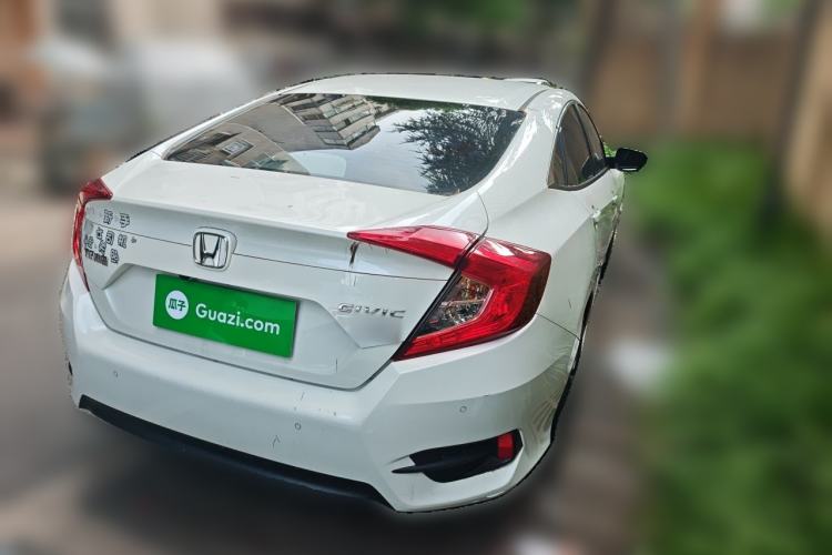 Used Honda Civic 2019 220TURBO CVT Dynamic Edition China VI Rear Right 45 Deg