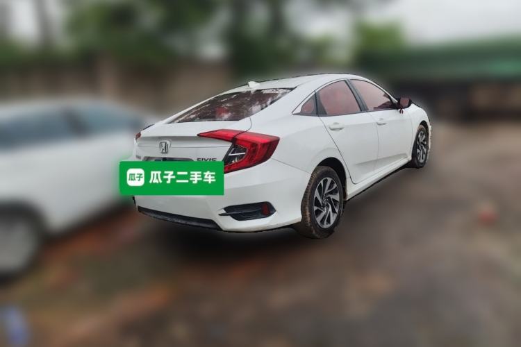 Used Honda Civic 2019 180TURBO CVT Shangyue Edition China V Emission Standard Rear Right 45 Deg
